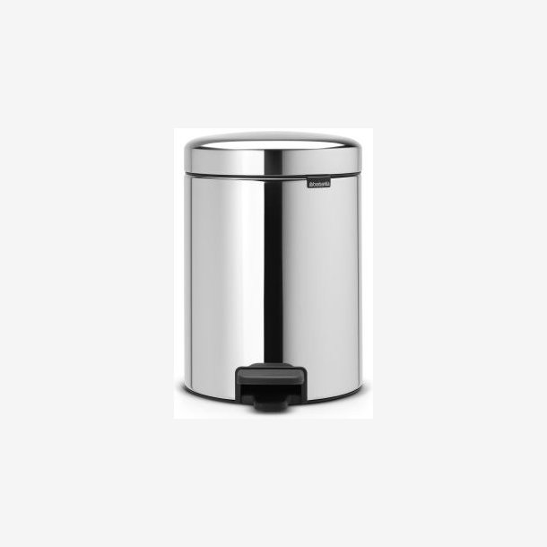 Brabantia Pedalspand newIcon 5 Liter Blank St�l
