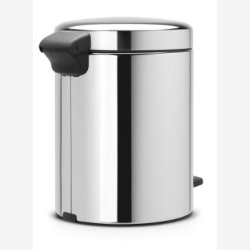 Brabantia Pedalspand newIcon 5 Liter Blank St�l