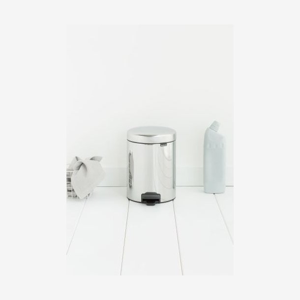 Brabantia Pedalspand newIcon 5 Liter Blank St�l