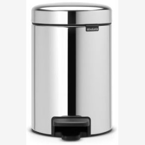 Brabantia Pedalspand newIcon 3 Liter Blank St�l - 113147