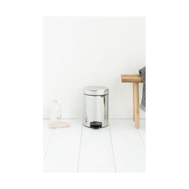 Brabantia Pedalspand newIcon 3 Liter Mat Stl Fingerprint Proof -112164