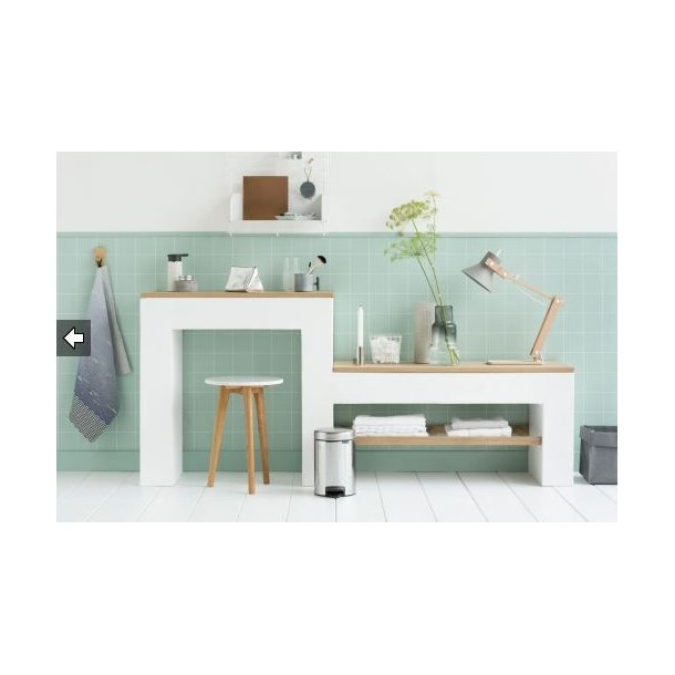 Brabantia Pedalspand newIcon 3 Liter Blank Stl - 113147