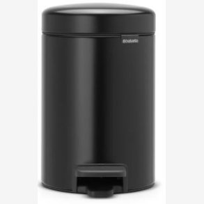Brabantia Pedalspand newIcon 3 Liter Mat Sort - 113321