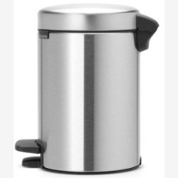 Brabantia Pedalspand newIcon 3 Liter Mat St�l - 113222