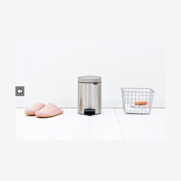 Brabantia Pedalspand newIcon 3 Liter Mat St�l - 113222