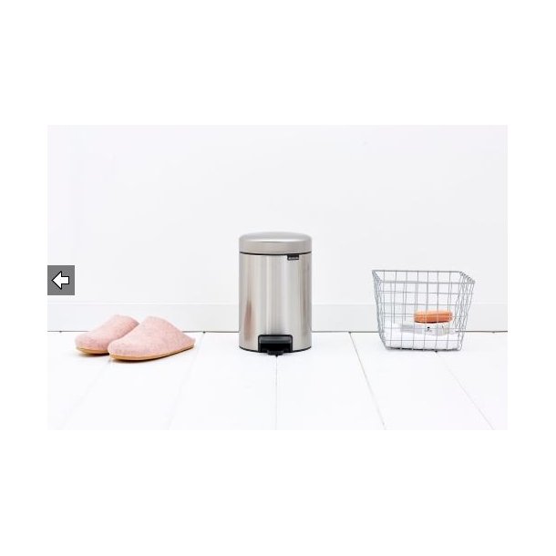 Brabantia Pedalspand newIcon 3 Liter Mat Stl - 113222