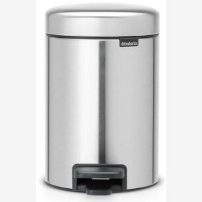 Brabantia Pedalspand newIcon 3 Liter Mat St�l Fingerprint Proof -112164