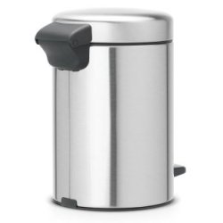 Brabantia Pedalspand newIcon 3 Liter Mat Stl Fingerprint Proof -112164