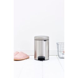 Brabantia Pedalspand newIcon 3 Liter Mat Stl Fingerprint Proof -112164