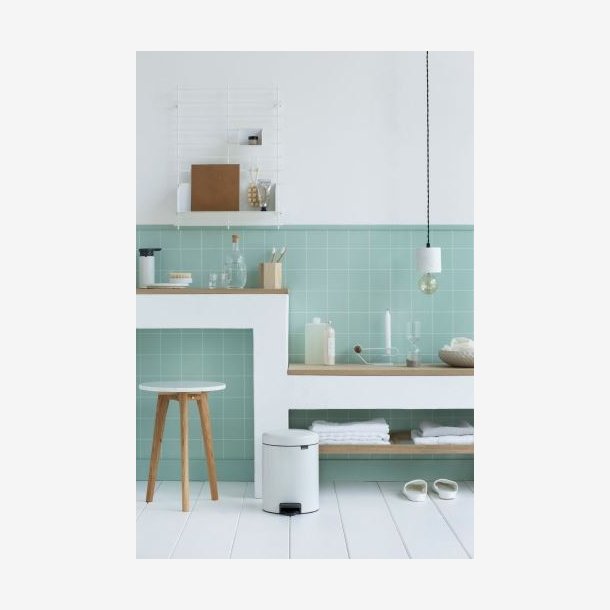 Brabantia Pedalspand newIcon 5 Liter Hvid