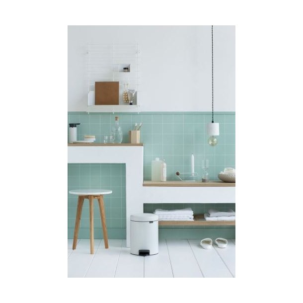 Brabantia Pedalspand newIcon 5 Liter Hvid