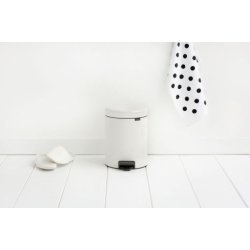 Brabantia Pedalspand newIcon 5 Liter Hvid