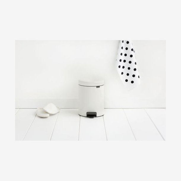 Brabantia Pedalspand newIcon 5 Liter Hvid