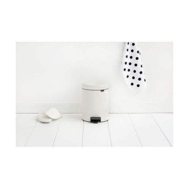 Brabantia Pedalspand newIcon 5 Liter Hvid
