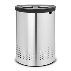 Brabantia Vasket�jskurv Selector 55 Liter Mat St�l - Gr� L�g - 105029
