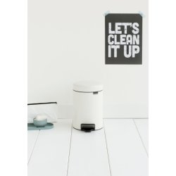 Brabantia Pedalspand newIcon 3 Liter Hvid - 112126