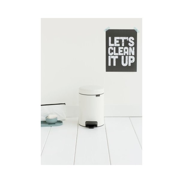 Brabantia Pedalspand newIcon 3 Liter Hvid - 112126