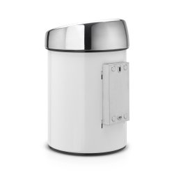 Brabantia Touch Bin Hvid V�gh�ngt 3 Liter - 364488