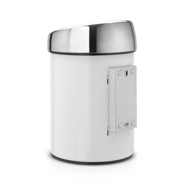 Brabantia Touch Bin Hvid V�gh�ngt 3 Liter - 364488