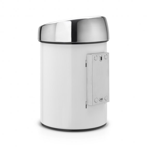 Brabantia Touch Bin Hvid Vghngt 3 Liter - 364488