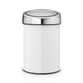 Brabantia Touch Bin Hvid V�gh�ngt 3 Liter - 364488