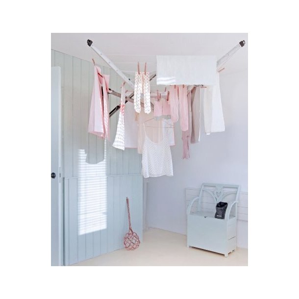 Brabantia Vgophngt Wallfix Trrestativ - 24 meter med overtrk - 375842