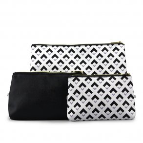 Studio Tasker St Med 3 stk. Sort / Hvid