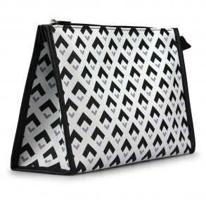 Studio Kosmetik Pung A-formet Sort / Hvid