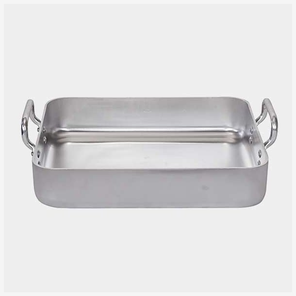 De Buyer Bradepande, 2 H�ndtag - Tyk Aluminium 30 x 30 cm