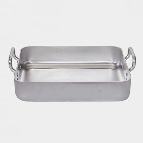 De Buyer bradepande, 2 Håndtag - Tyk Aluminium Ø 35