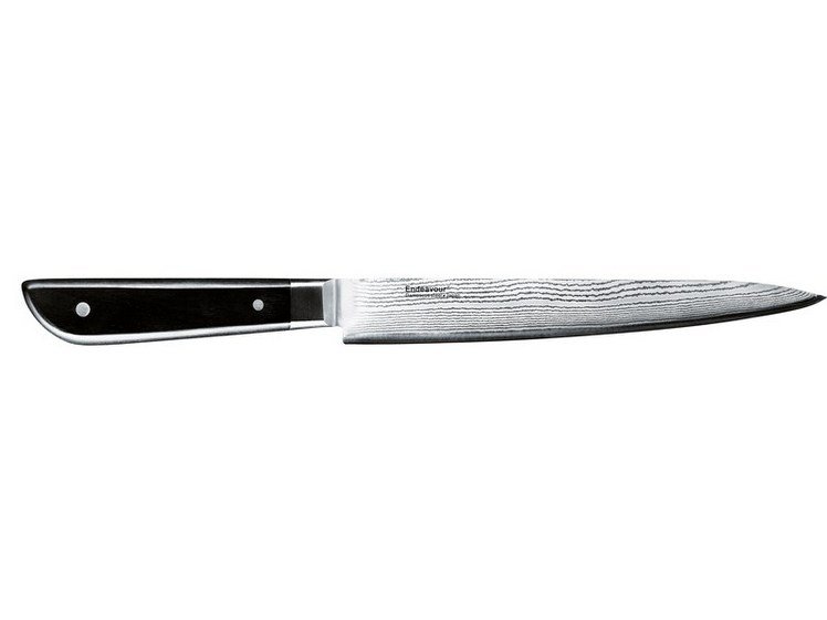 nærme sig Celsius boks Endeavour Meat Kniv - Forskærerkniv 20 cm - Damaskus Stål - Kokkeknive -  NiceBuy.dk