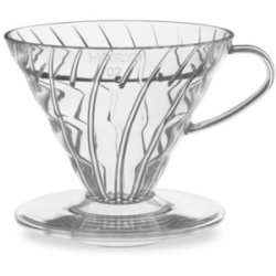 Hario V60 Dripper - Klar Plast