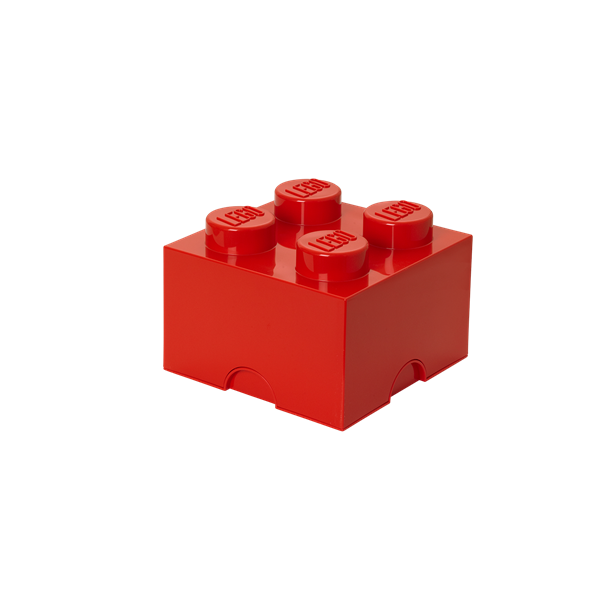 LEGO Opbevaringsklods 4 - Rd