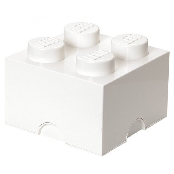 LEGO Storage Block 4 - Vit