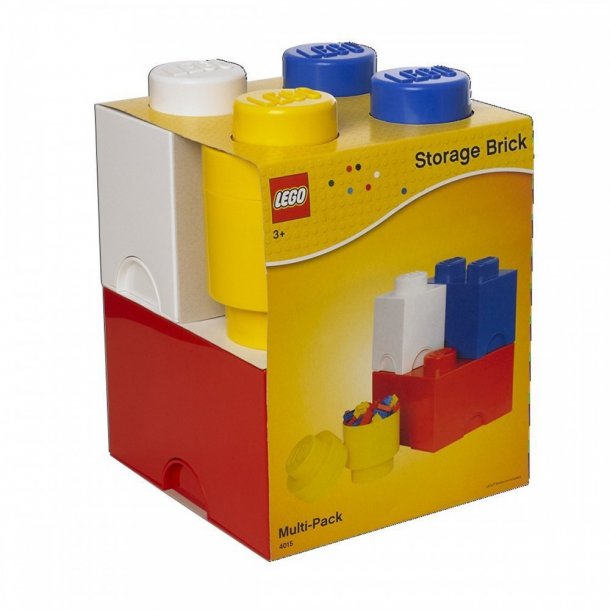 Lego F�rvaringsl�dor Multi-Pack - 4 st