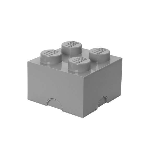 LEGO Opbevaringsklods 4 - Sten Gr