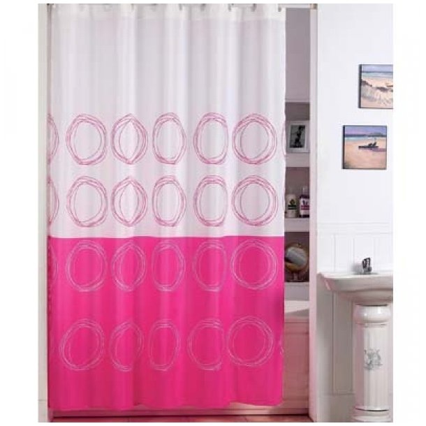 MSV Duschfrhnge Med Cirklar Inkl Hooks