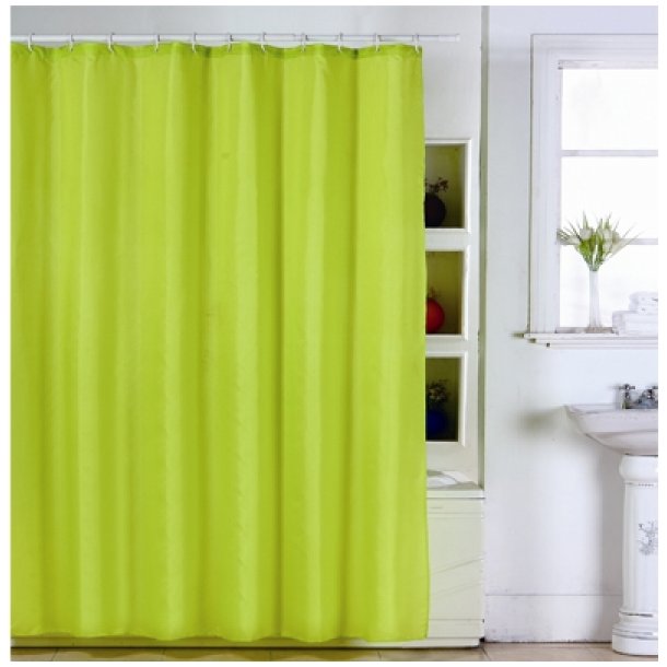 MSV Duschdraperi Polyester Inkl. Krokar