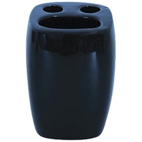 MSV Tandbrsteholder I Keramik Klassisk - Sort