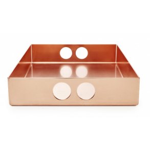 neon LIVING Tray - Lille Bakke - Kobber