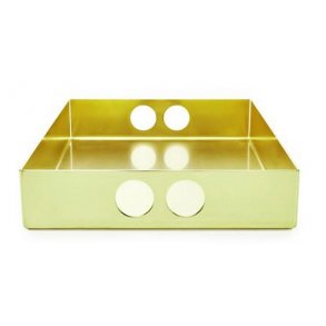 neon LIVING Tray - Lille Bakke - Messing