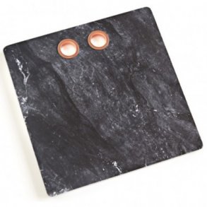 Neon Living Marmor Serving Board Sort / kobber