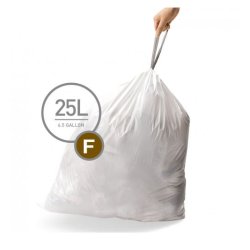 Simplehuman Affaldsposer 25-30 liter - Kode F 20 stk
