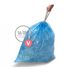 Simpelhuman Affaldsposer 16-18 Liter - Kode V