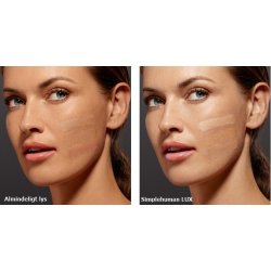 Simplehuman Trefljet Spejl Med Lys Og Sensor