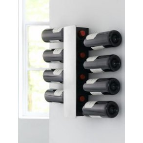 Steel Function Vinreol Til Vg 8 Flasker Steel/Sort