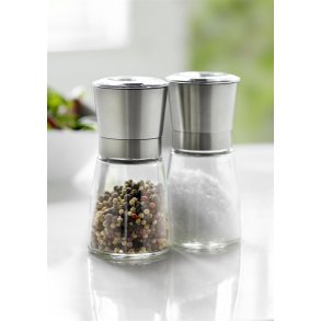 Steel Function Set 2 Salt&Peberkvrn Stl Lg Transparent/Steel