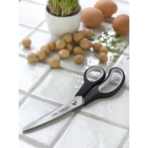 Steel Function Køkkensaks 25 Cm På Kort Steel/Sort/Grå