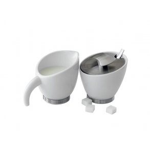 Steel Function Sukker & Fldest Porcel. Hvid/steel