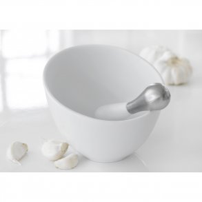 Steel Function Morter & Stder,Porceln Hvid/steel